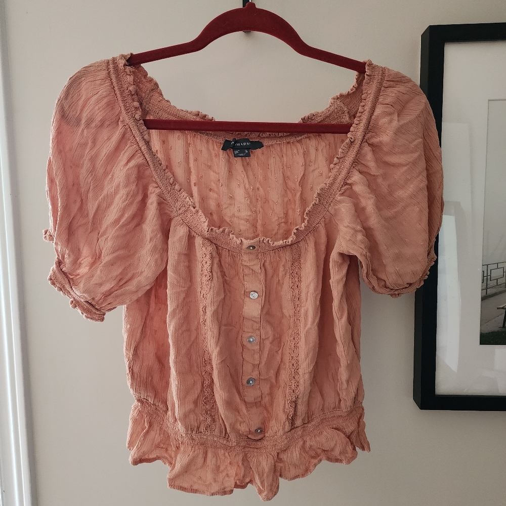 Primark - Blush Boho Crop Top
